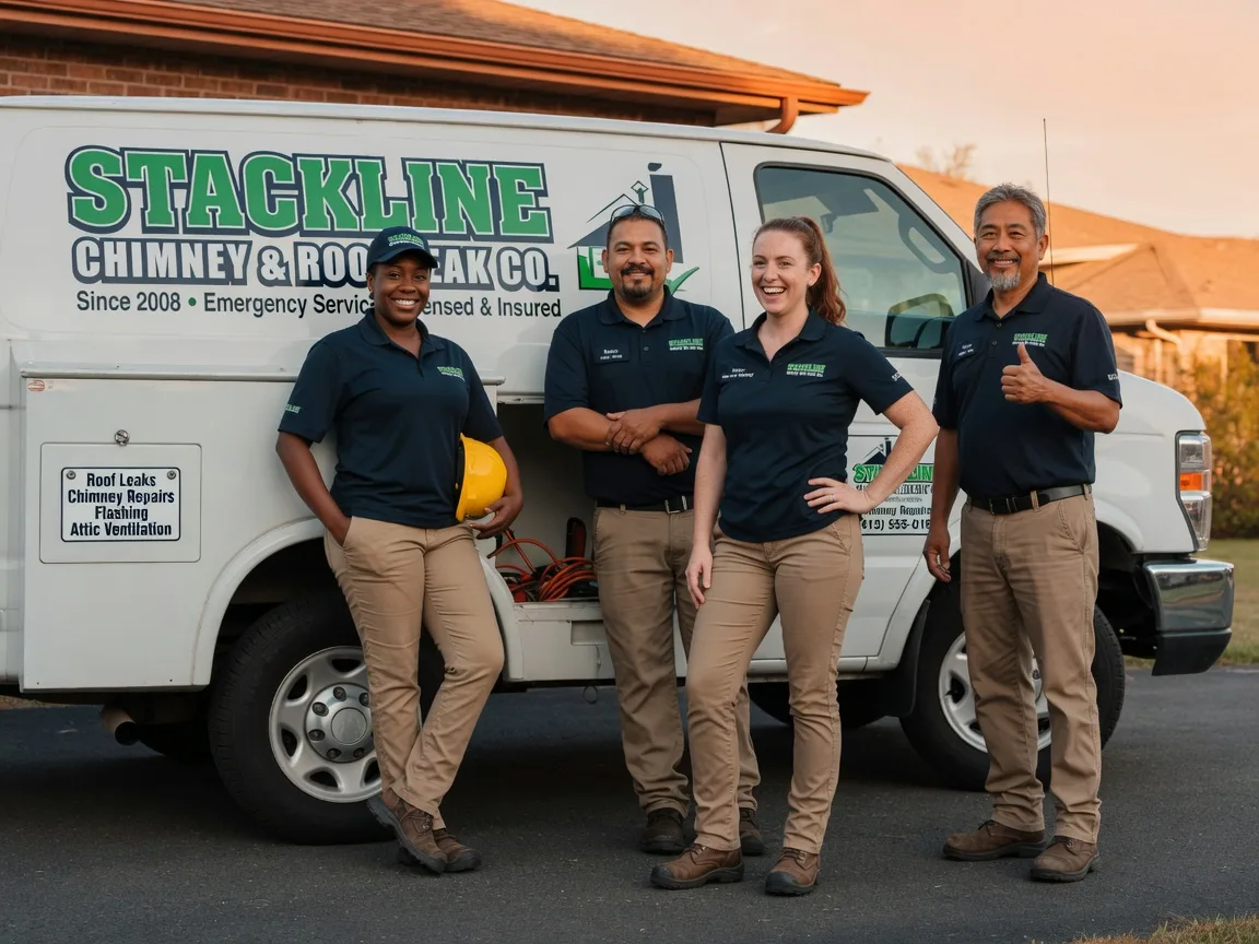 Chimney flashing repair company in Gladstone, NM